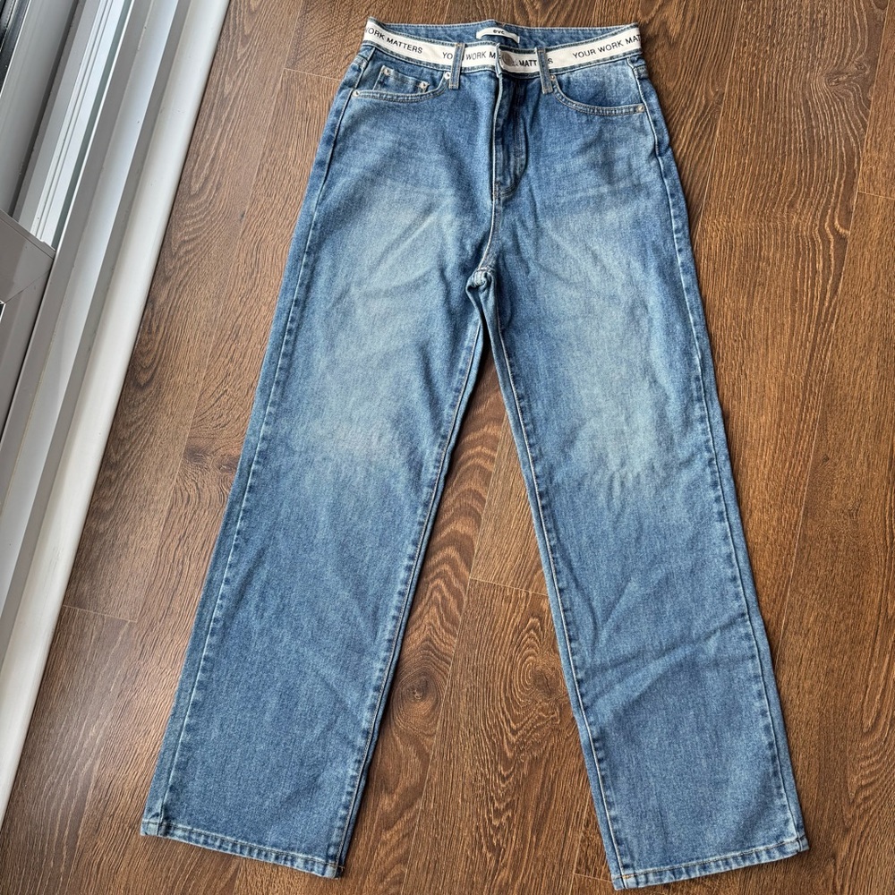 (BRAND NEW) Source Unknown Your Work Matters Jeans size M